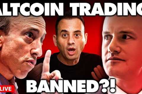 Gary Gensler Wants ALL ALTCOINS BANNED FOREVER! (Coinbase In Trouble?)