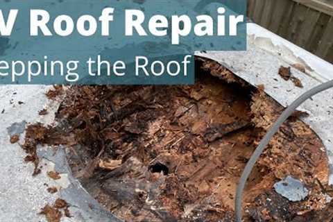 DIY RV Roof Repair - Stripping the Roof