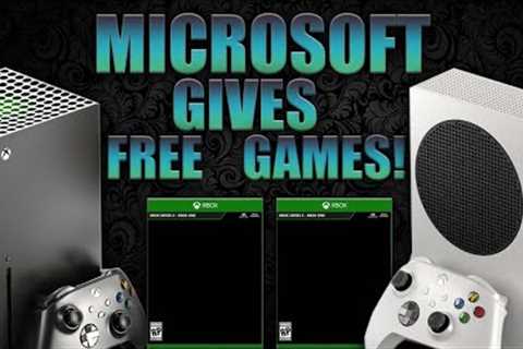 WOW! Microsoft Is Giving Away FREE GAMES To ALL Xbox Series X Owners RIGHT NOW!