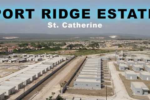UPDATE!! DRONE VIEW OF PORT RIDGE ESTATE - CARIBBEAN ESTATE 2 #NewHomes #Realestate #Trending #fyp