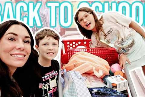BACK TO SCHOOL SHOPPING! | school supplies for FIVE kids!