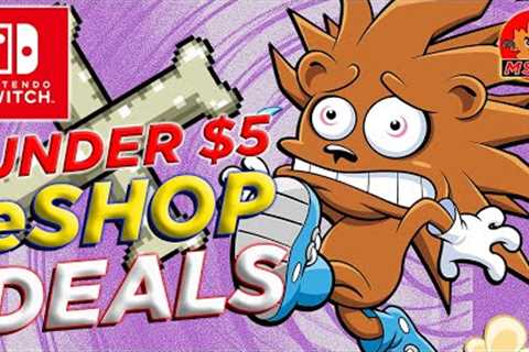 CRAZY UNDER $5 Nintendo Switch eSHOP DEALS ON NOW!! | Best Switch eSHOP Sales This Week 2023
