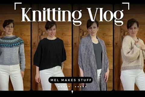 MEL MAKES STUFF 🧶 ALL of my current WIPs, June-July 2023 Knitting 🌞