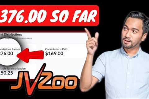 Jvzoo Affiliate Marketing Tutorial for Beginners - I Made $376.00 Today