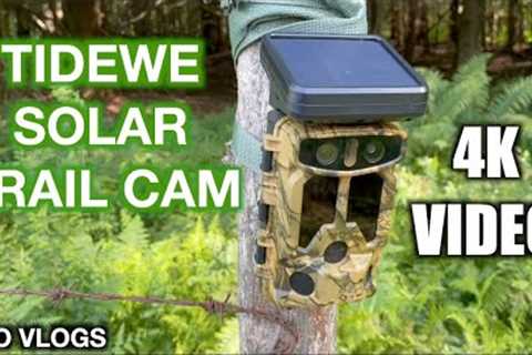 TideWe Solar Trail Camera In Action