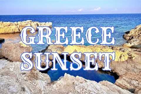 Greece 4K Aerial Footage | Amazing Sunset in Koufonisia | Exploring Greece
