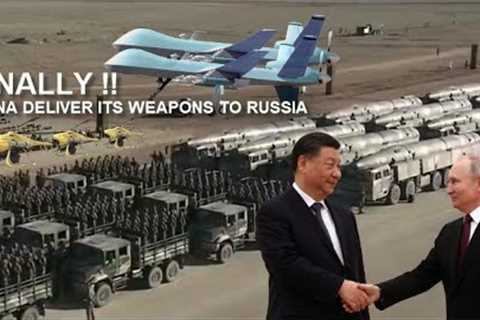 China to help Russian military with weapons and drone in large numbers, to beat The US weapons