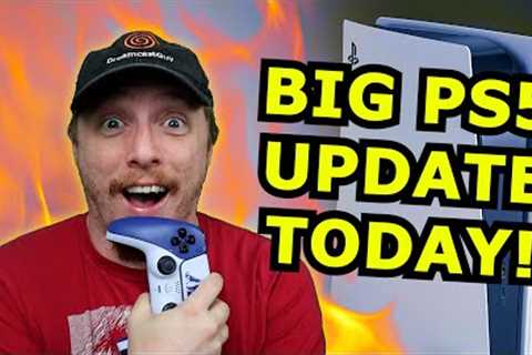 HUGE PS5 Update TODAY! Bigger STORAGE, Bug Fixes, and the PlayStation BEEP is GONE?!