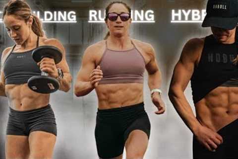 HYBRID TRAINING - BODYBUILDING - RUNNING - CROSSFIT WORKOUT MONTAGE