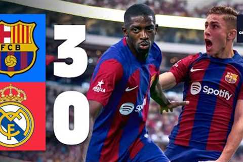 💥 HIGHLIGHTS I BARÇA 3-0 REAL MADRID 💥 EL CLÁSICO