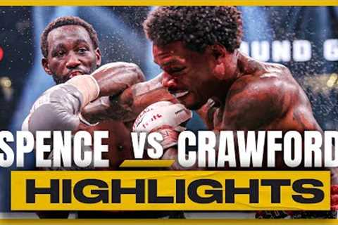 Terence Crawford TKO's Errol Spence To Become Undisputed Champion I FULL HIGHLIGHTS + RECAP