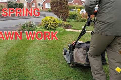 2023 Spring lawn work             lawncare