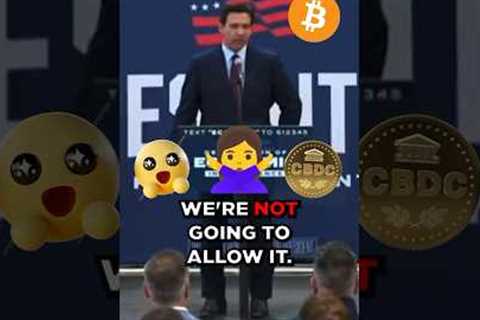 Joe Biden CALLED OUT by Ron DeSantis!!! #2024elections #bitcoin #cbdc