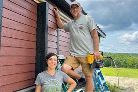 This Is TEMPORARY |  Building Our OFF GRID House in the WOODS