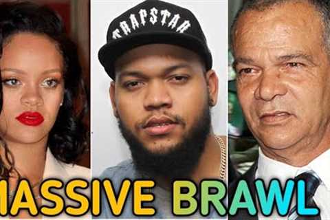 CHAO$ At Rihanna's Barbados Mansion As A Huge Br@wl Erupts During A Heated Family Confr*ntation