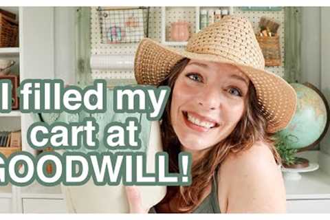 TIME FOR TOUGH CHOICES! GOODWILL THRIFT WITH ME + HOME DECOR THRIFTING HAUL ~ THRIFT SHOPPING