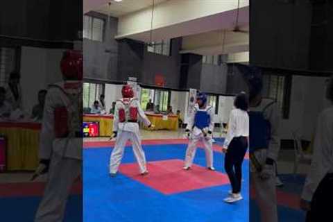 Taekwondo clean fight #shorts ￼