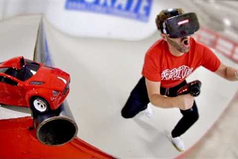 Virtual Reality RC CAR Test Drive!
