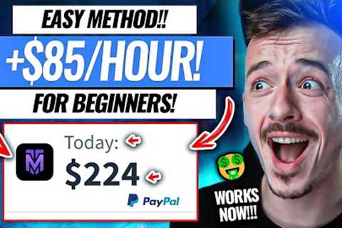 Easy Way To Earn +$85/Hour Online! (Make Money Online For Beginners 2023)