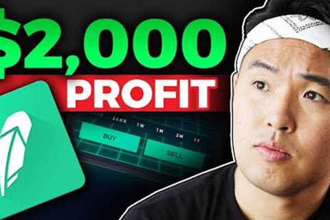 How I made $2000 on Robinhood - Stocks For Beginners