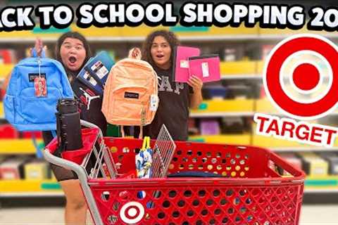 BACK TO SCHOOL SHOPPING AT TARGET 2023