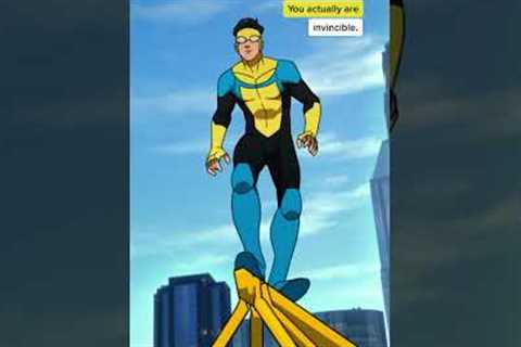Maybe Mark Grayson manifested his invincibility 🤔 | Invincible