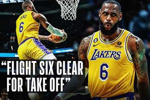 LeBron James' Best Breakaway Dunks of the 2022-23 NBA Season | #BestOfNBA
