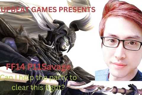 FF14 P11Savage * Can I help the party to clear this fight?