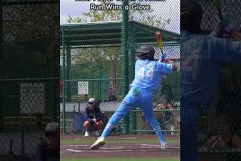 Hit a Home Run, Win a $350 Baseball Glove! #shorts