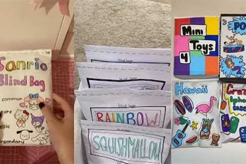 Blind Bag Paper ASMR ⭐️ Unboxing TikTok Compilation #20