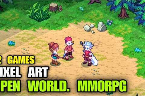 Top 12 The Best MMORPG Pixel Art games for Android iOS | Most played Pixel Art MMORPG android