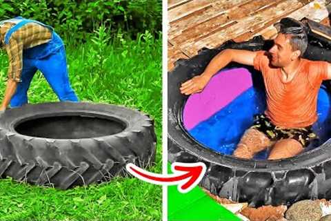 Awesome Ways To Decorate Your Backyard And DIY Backyard Furniture