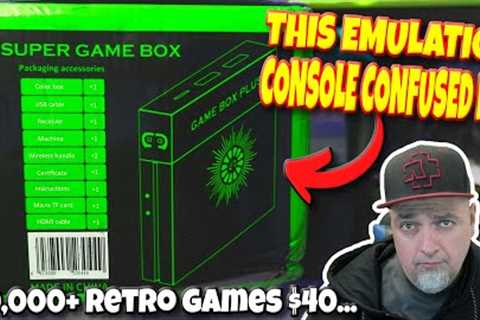 This Emulation Console DECEIVED ME! Over 50K RETRO Games For Under $40?!