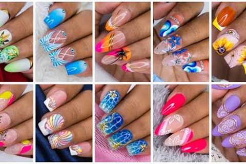 20+ Best Summer Nails Art Inspiration 2023☀️Relaxing Nail Art Compilation