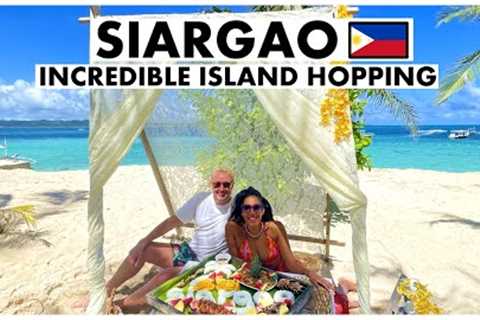 Island hopping tour in SIARGAO 🇵🇭 the best boat trip in all of Philippines?