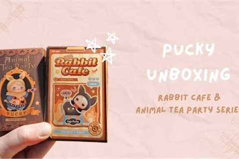 POPMART Pucky Blind Box Unboxing | Rabbit Cafe &amp; Animal Tea Party Series