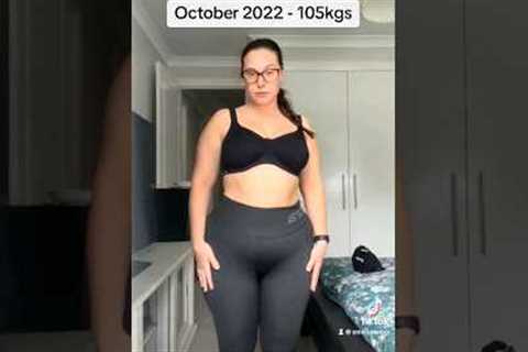 incredible 1 year weight loss before and after #transformation #weightloss #motivation