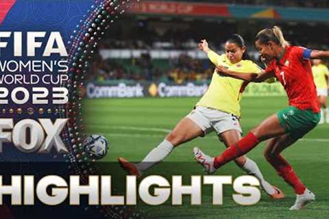 Morocco vs. Colombia Highlights | 2023 FIFA Women’s World Cup