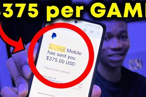 $375 PER GAME WITH PROOF (How To Earn Money By Playing Games)