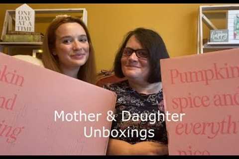 FabFitFun Fall 2023 | Unboxing With My Daughter! 🍁🍂 #fabfitfun
