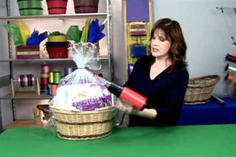 How to Shrink Wrap a Gift Basket
