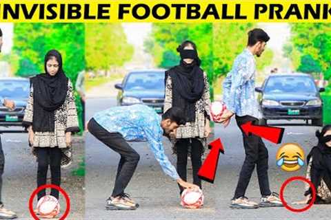 Invisible Football Prank | @smartboyspranks