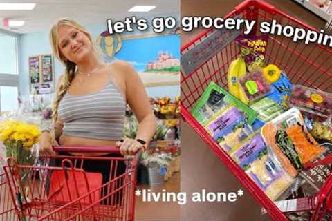 come grocery shopping w/ me + HUGE FOOD HAUL!