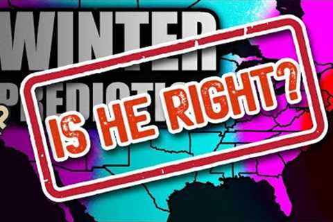 Ryan Hall, Ya'll Makes Winter Prediction (Reaction Video)