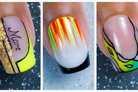 5 Easy Short Nail Art Ideas Tutorial | New Nail Art Compilation