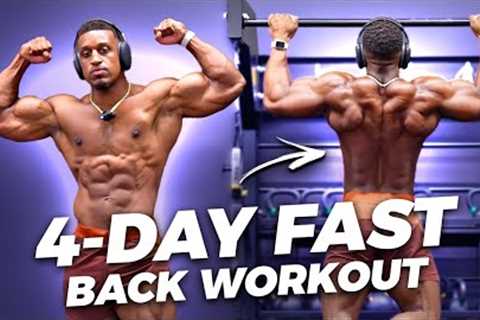I Went 4 Days With No Food! 4 DAY FAST + Gym Workout | ONLY WATER