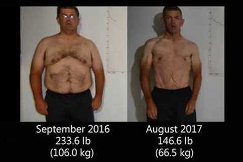 Time-Lapse Weight Loss Transformation