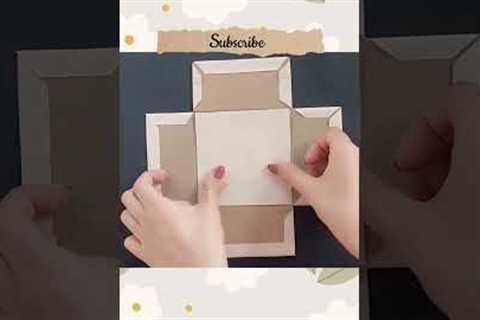 How to make 😱😍gift box using cardboard #diy #giftbox #diygiftbox #birthdaygift #cardboardcraft