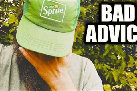 Don't Let BAD ADVICE Make Your Fishing Worse - Learning How To Fish!!