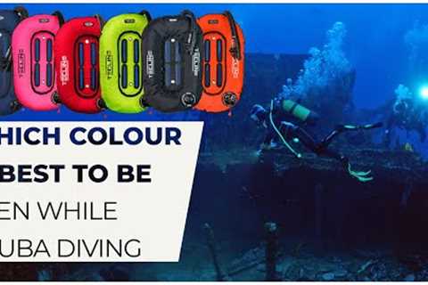 Which Colours are Best for Scuba Diving? #scuba #colour